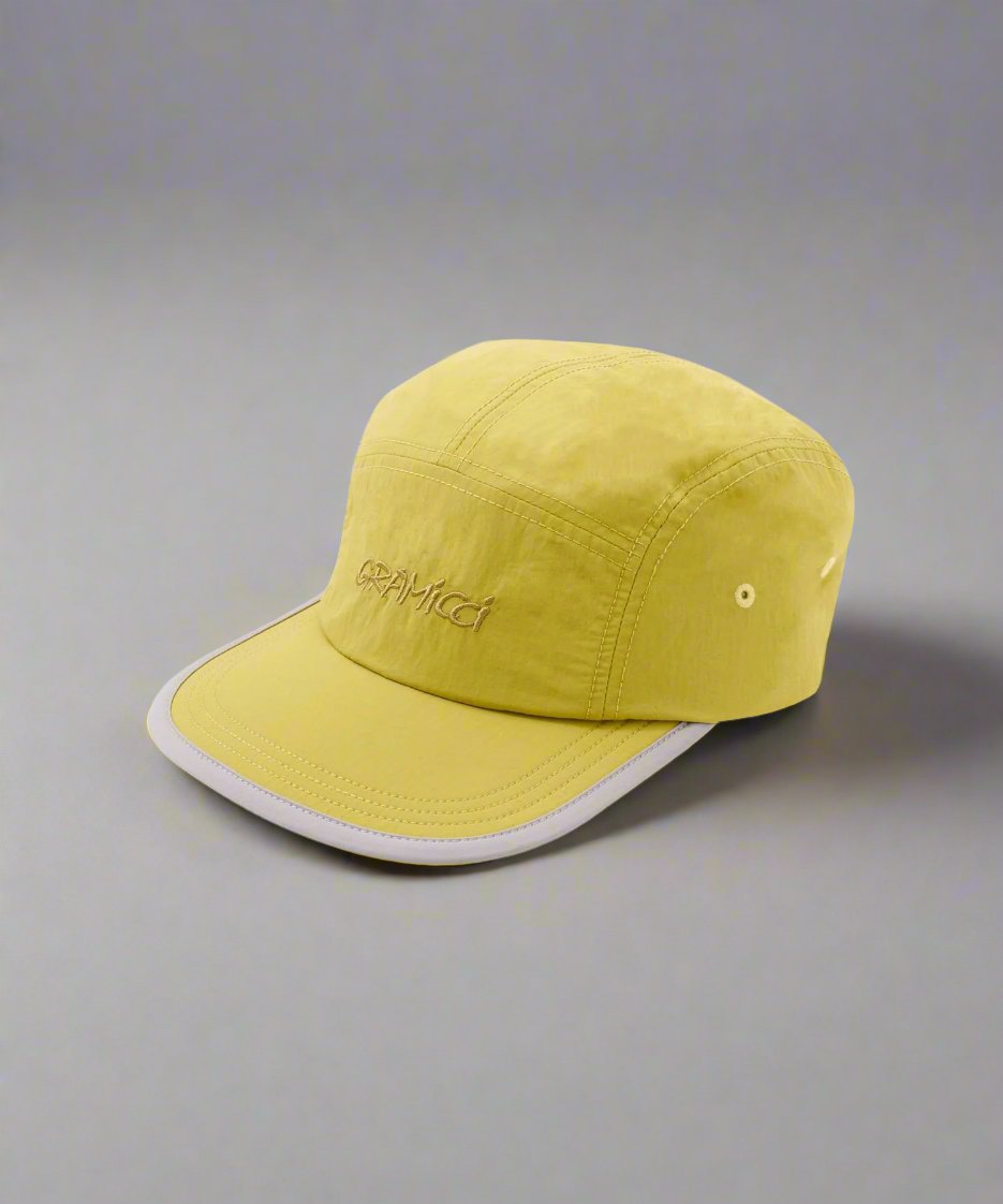 Gramicci Nylon Logo Cap in Yellow