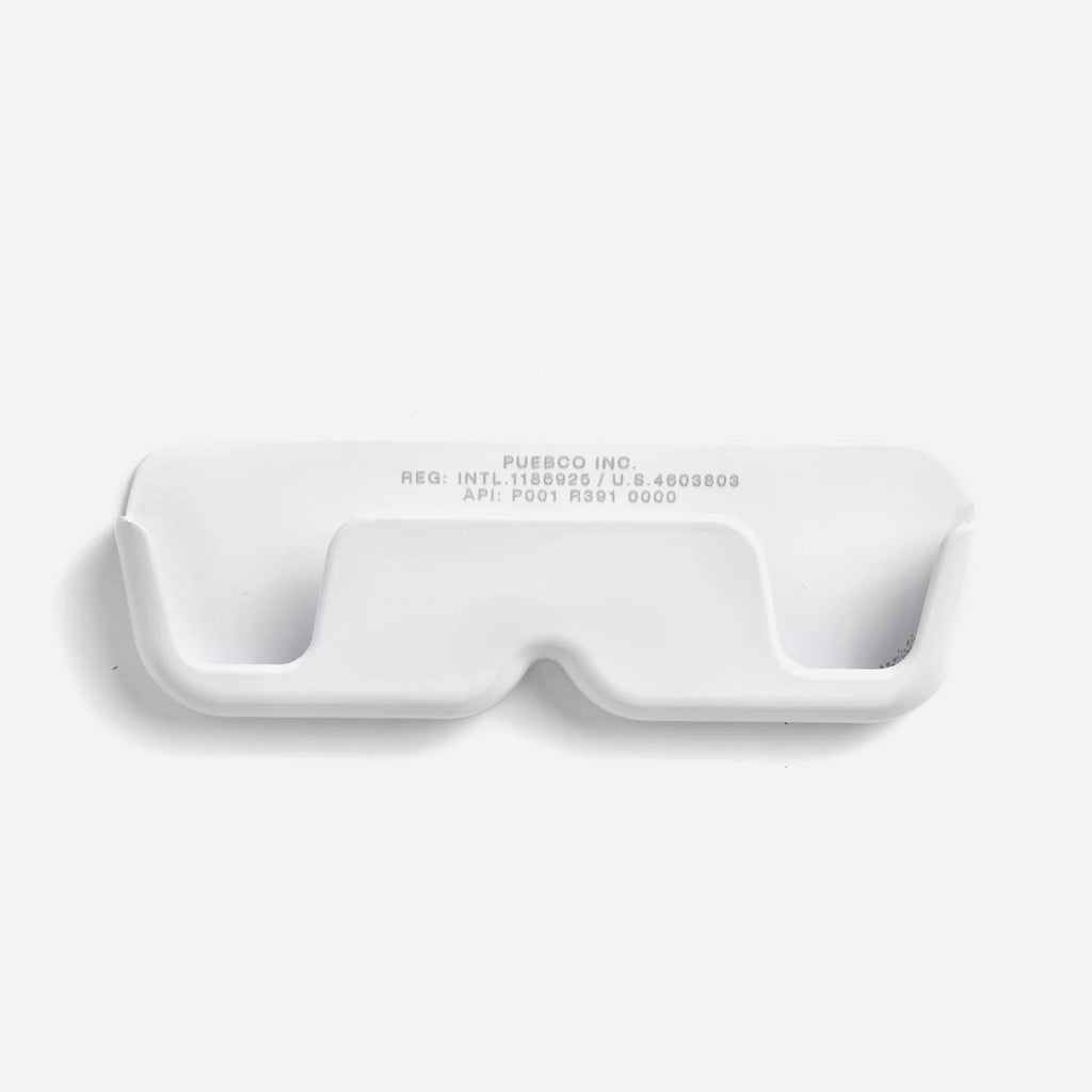 Puebco Aluminium Die Casting Glasses Holder in White