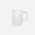 Puebco Borosilicate Glass Mug / Shallow Stacking