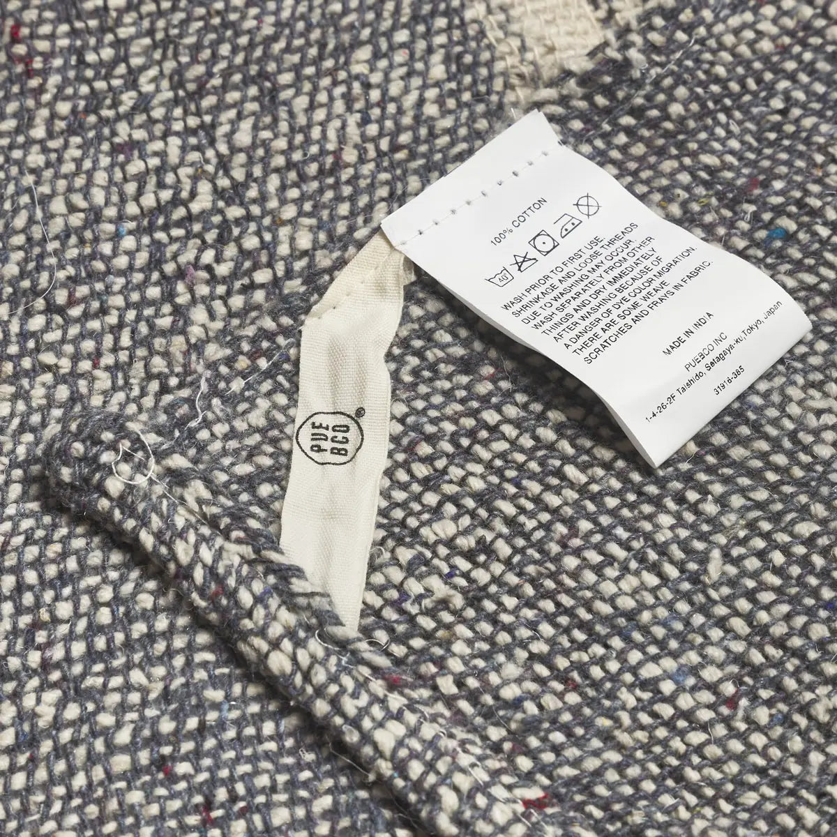 Puebco Indian Cloth in Grey