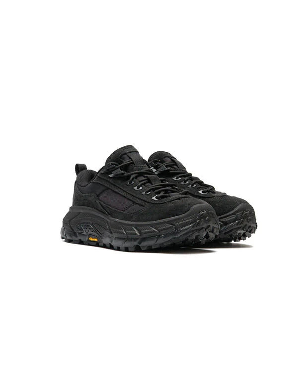 HOKA Tor Summit FLD in Black & Black
