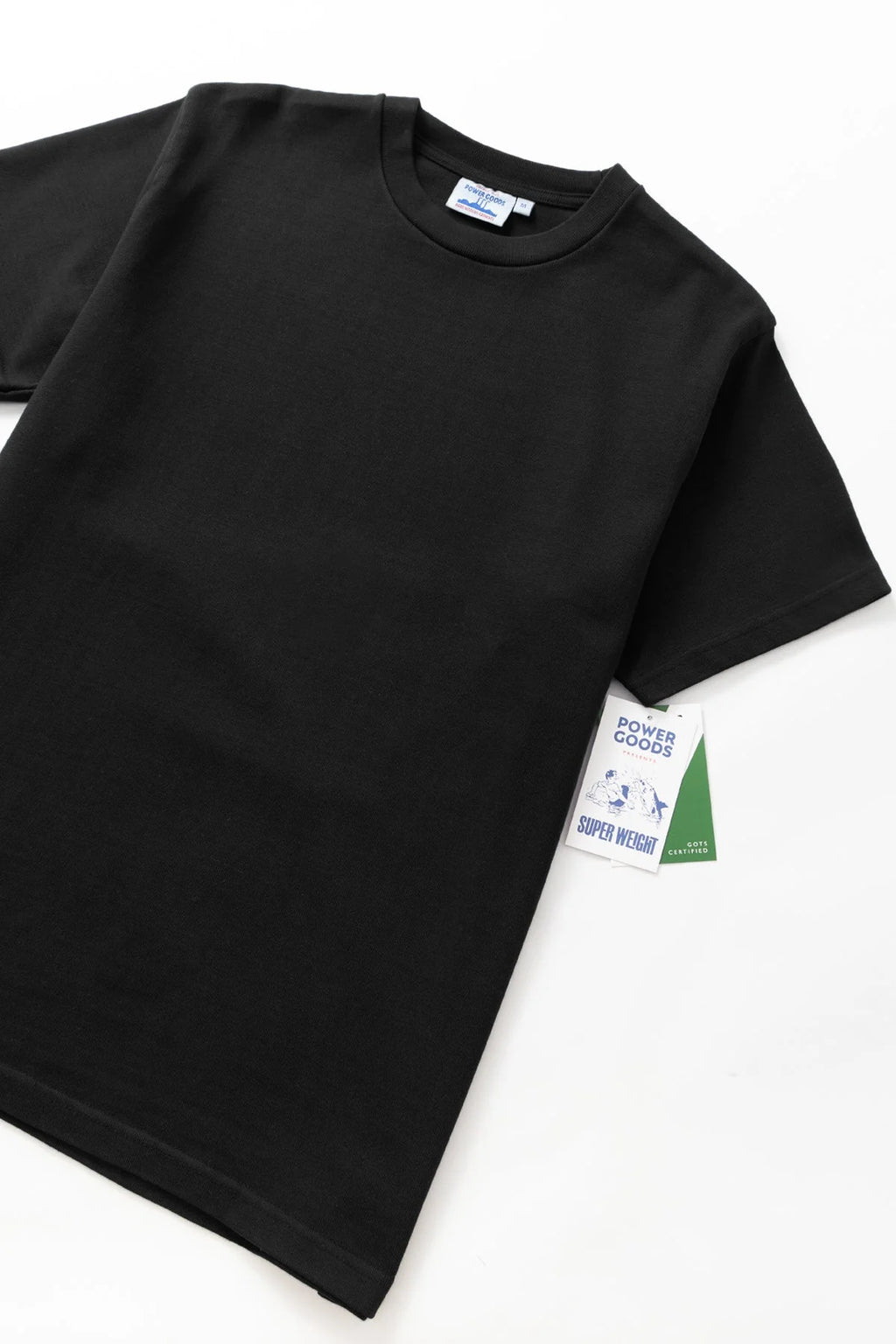 Power Goods Super Weight Tee in Black