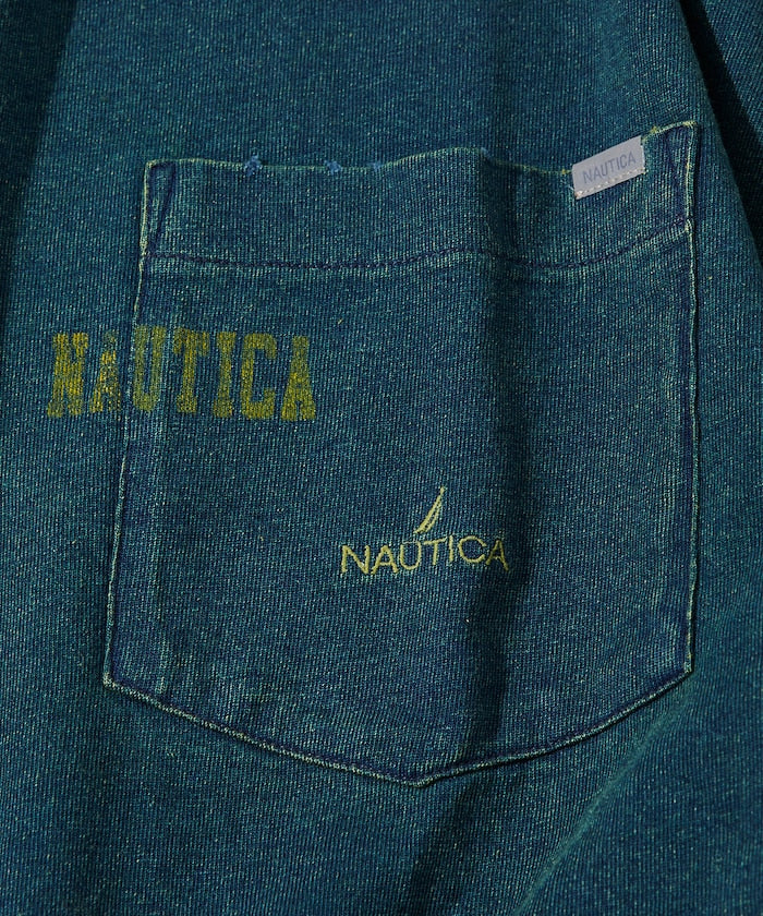 Nautica Japan Mix Colour S/S Pocket Tee Yellow