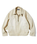 Nautica Japan Crushed Chino Blouson in Off White