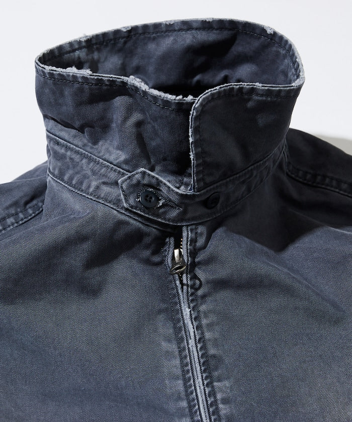 Nautica Japan Crushed Chino Blouson in Charcoal