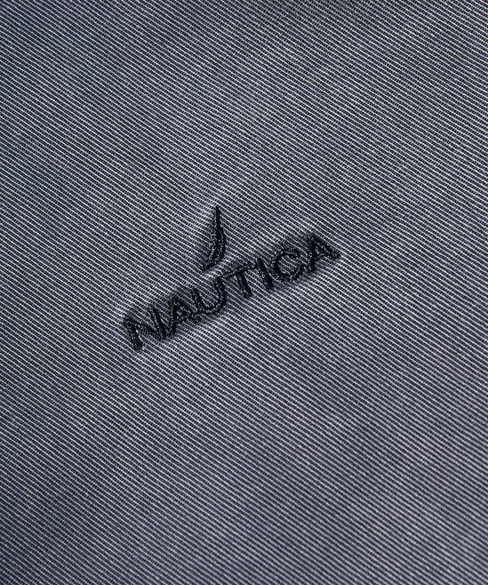 Nautica Japan Crushed Chino Blouson in Charcoal