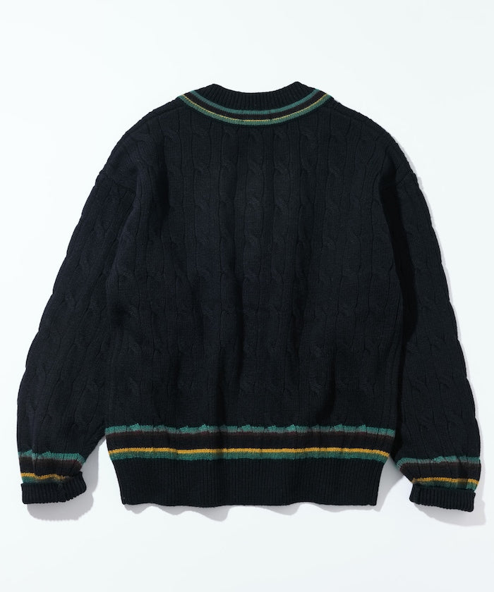 Nautica Japan Tilden Sweater in Black