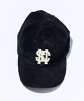 Nautica Japan Corduroy Logo Cap in Black