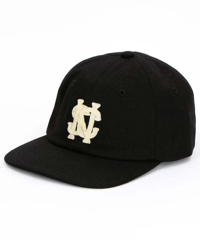 Nautica Japan Sailing Club Logo Twill Cap in Black