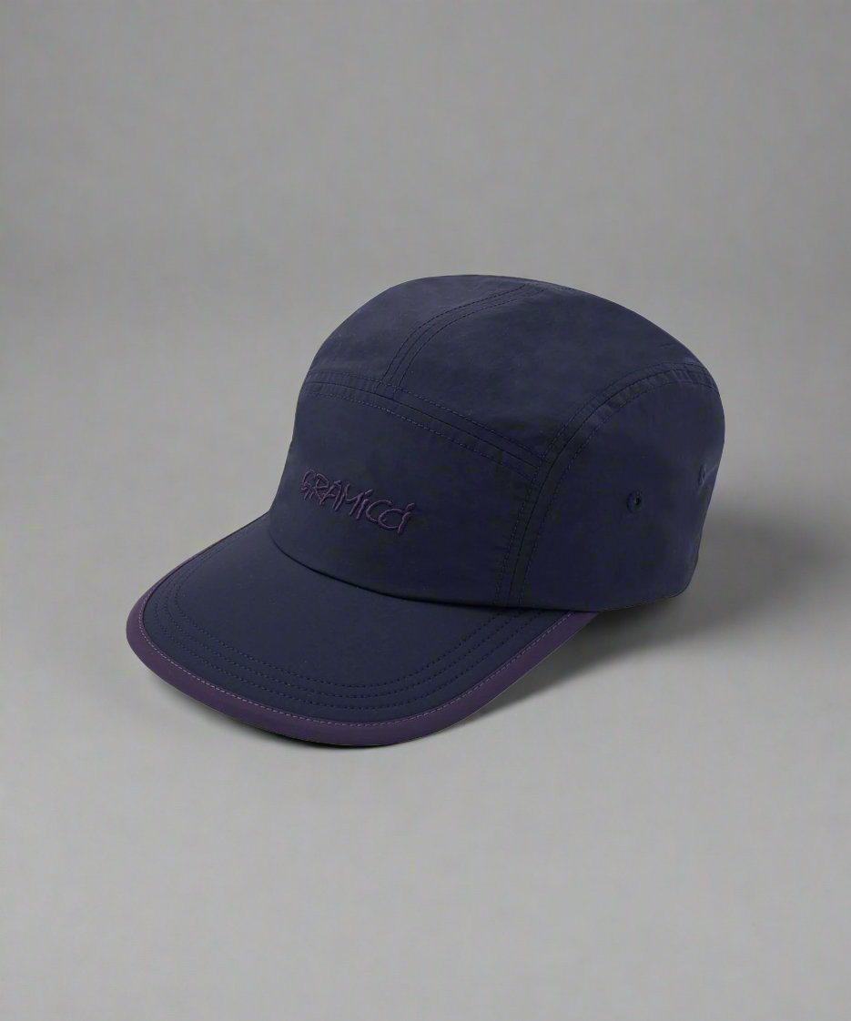 Gramicci Nylon Logo Cap in Navy