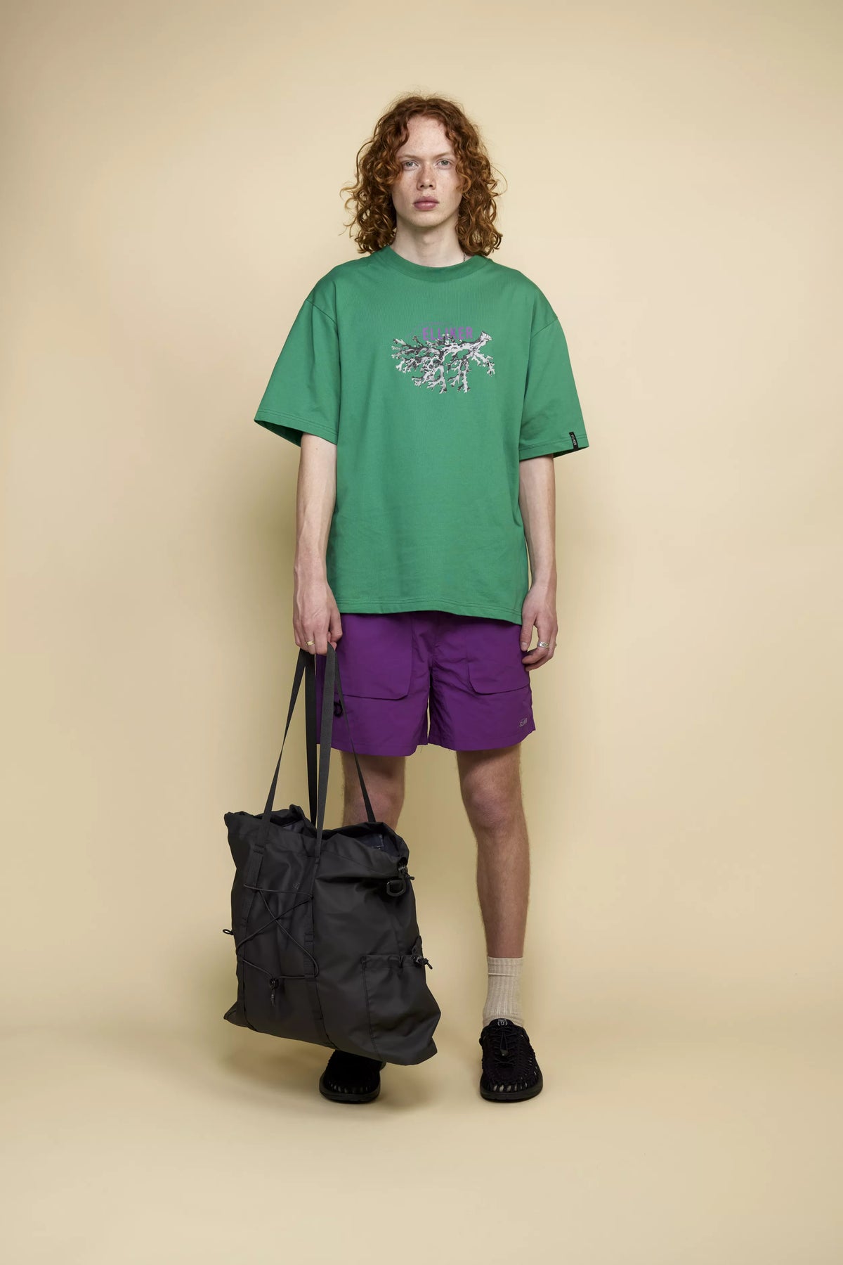 Elliker Lammer Tote Bag 18L in Black