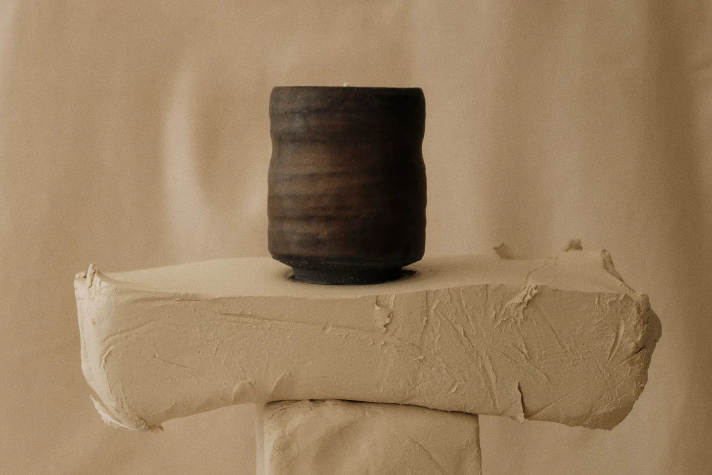 Provider Store Matsu Bronze Japanese Ceramic Candle