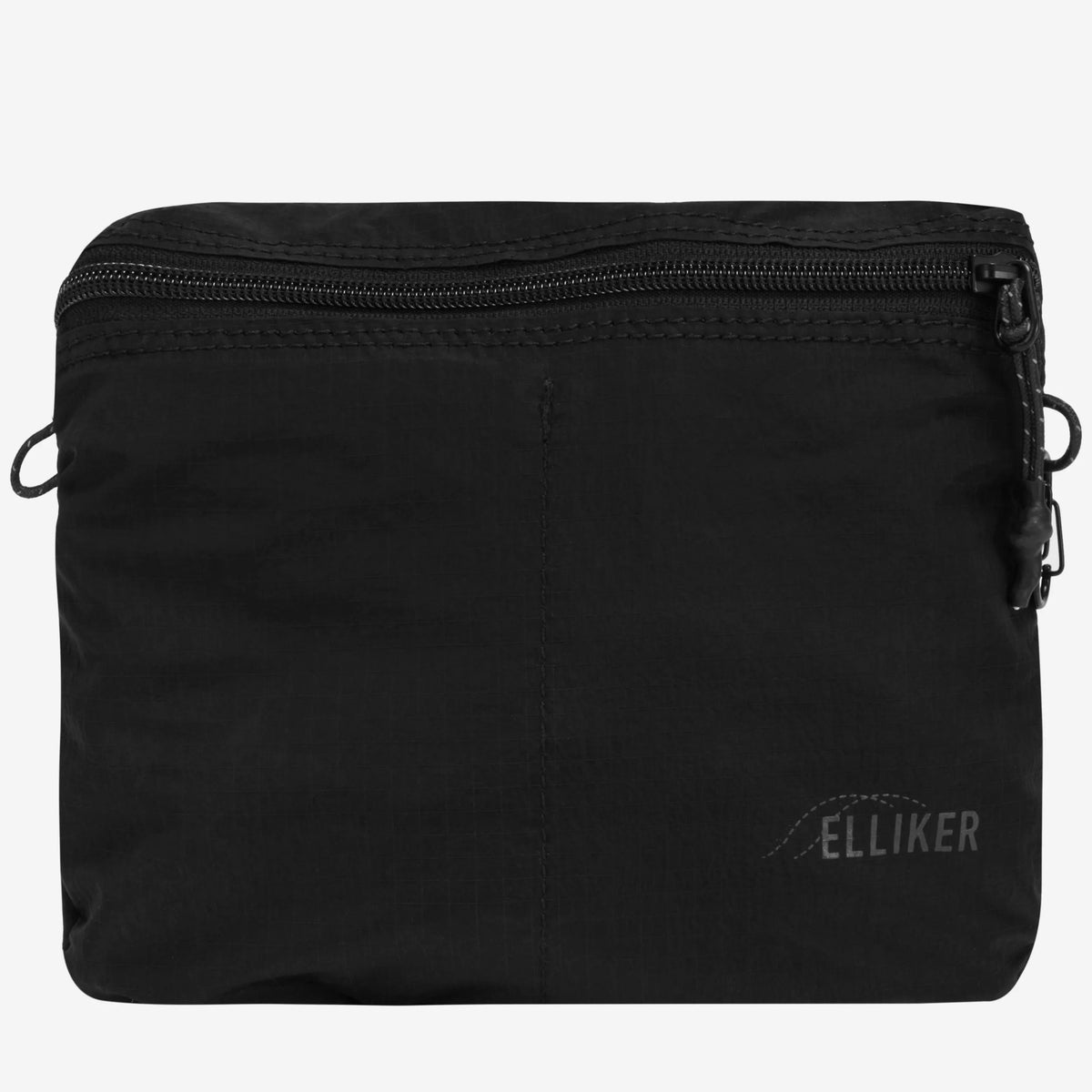 Elliker Mire Ripstop Packable Sling Bag in Black