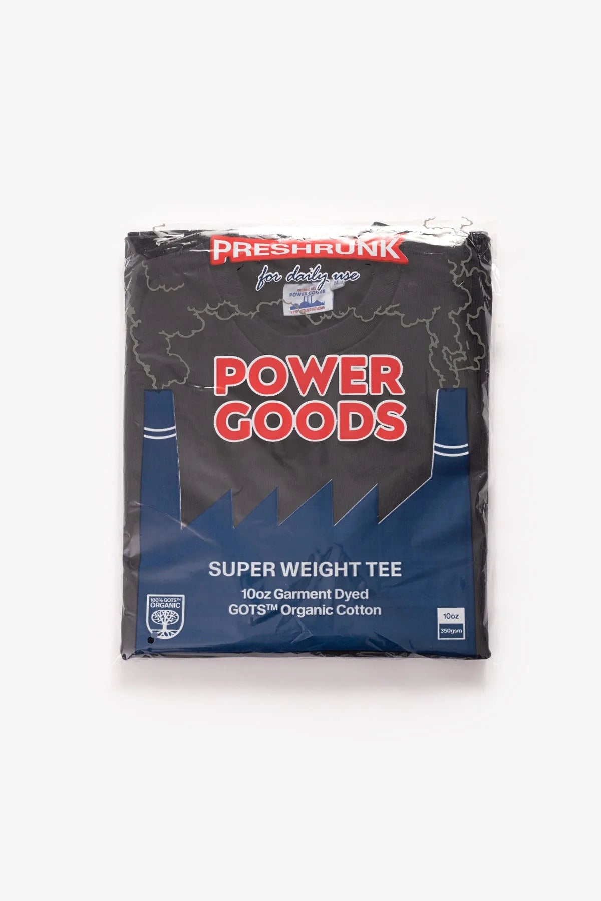 Power Goods Super Weight Tee in Navy