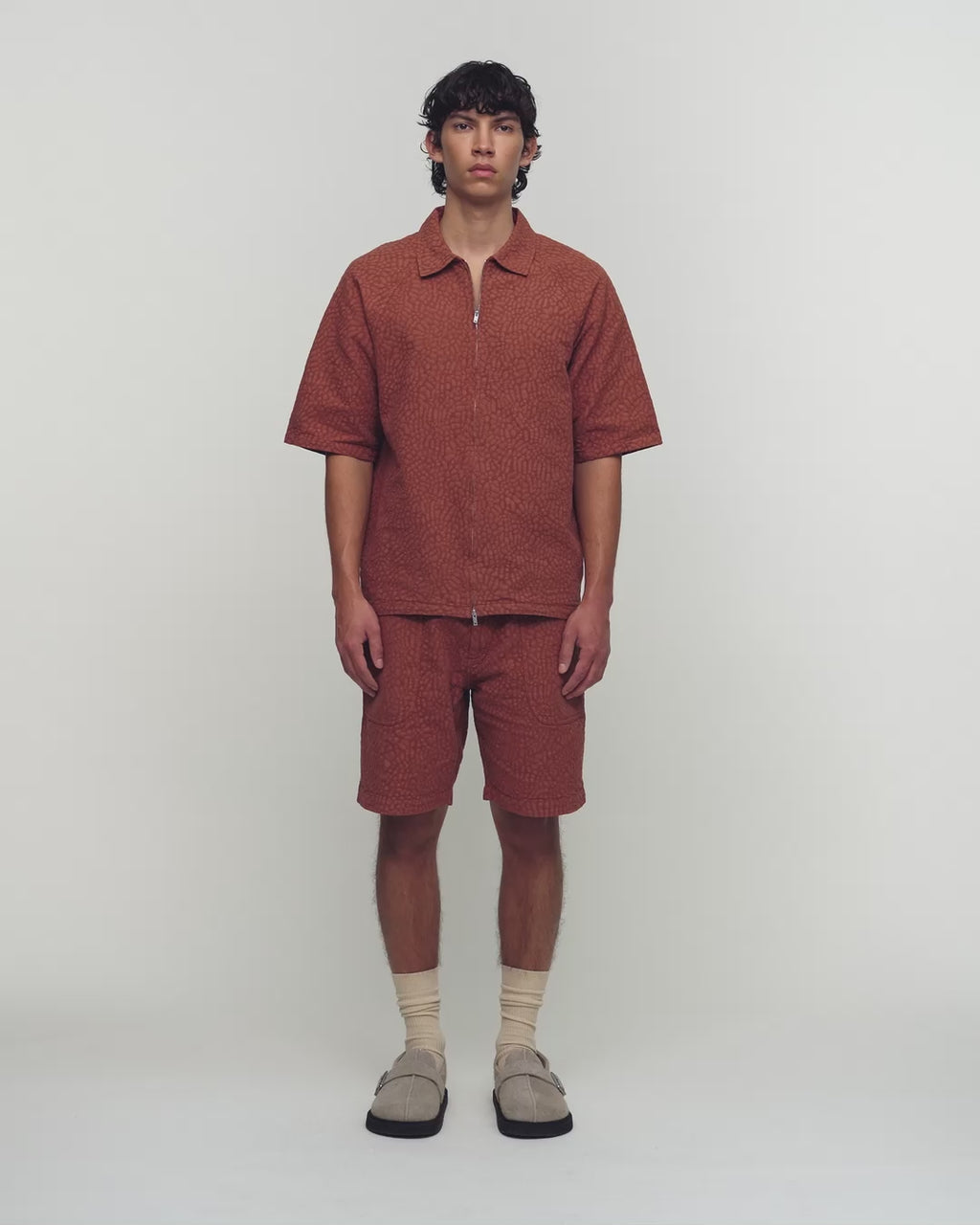 OAS Terracotta Turleo Nico Canvas Short