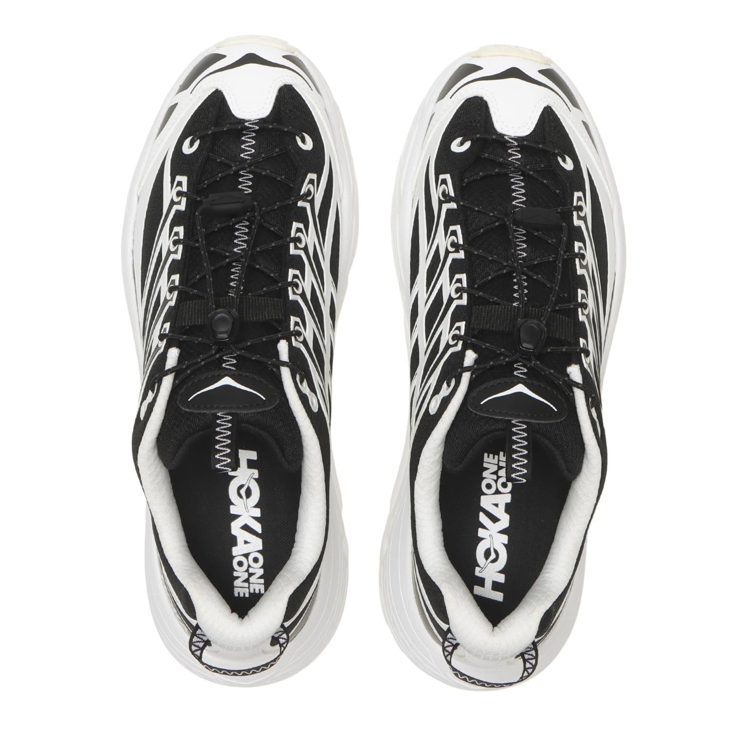 HOKA Mafete Three2 in Frost & Black