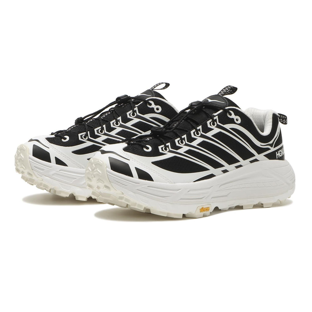 HOKA Mafete Three2 in Frost & Black