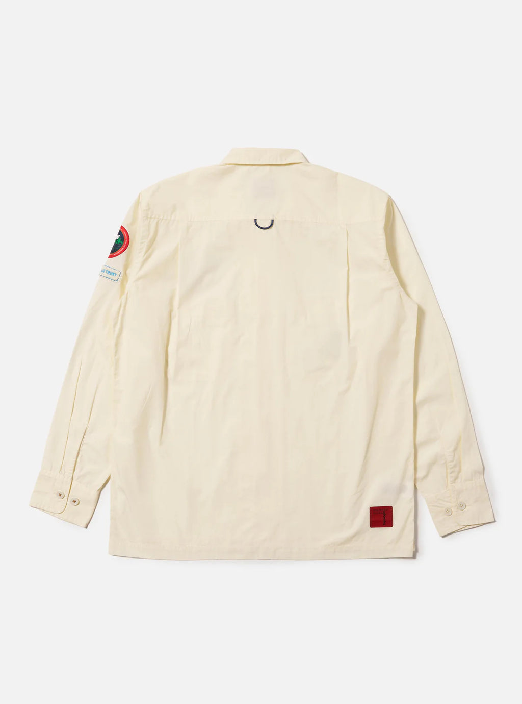 Universal Works x Topologie Broadcloth Utility Shirt in Ecru