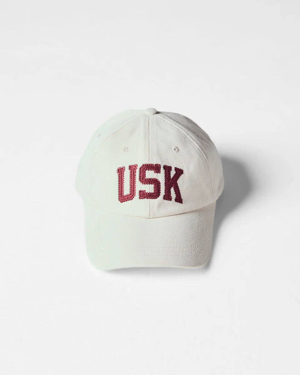Uskees 4020 Signature Cap in Cream