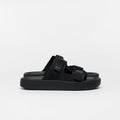 VEJA Arpoador Suede Sandal in Black
