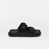 VEJA Arpoador Suede Sandal in Black