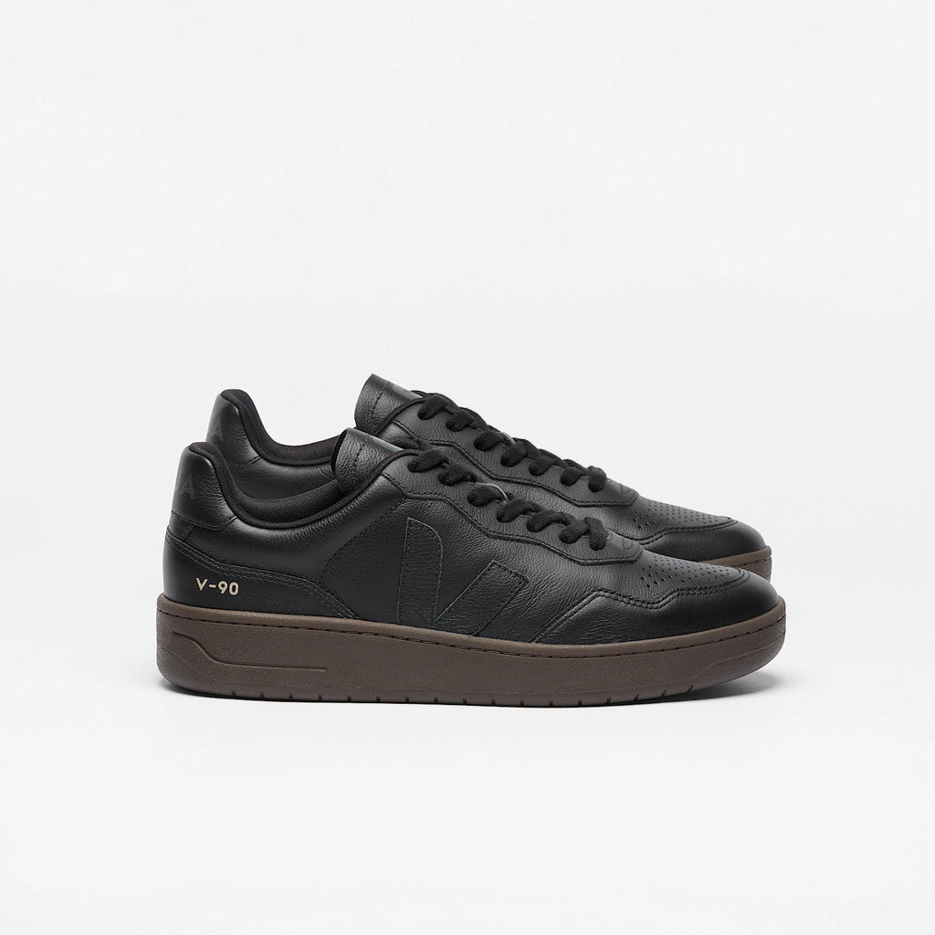 VEJA V-90 OT Leather Full Black Eagle