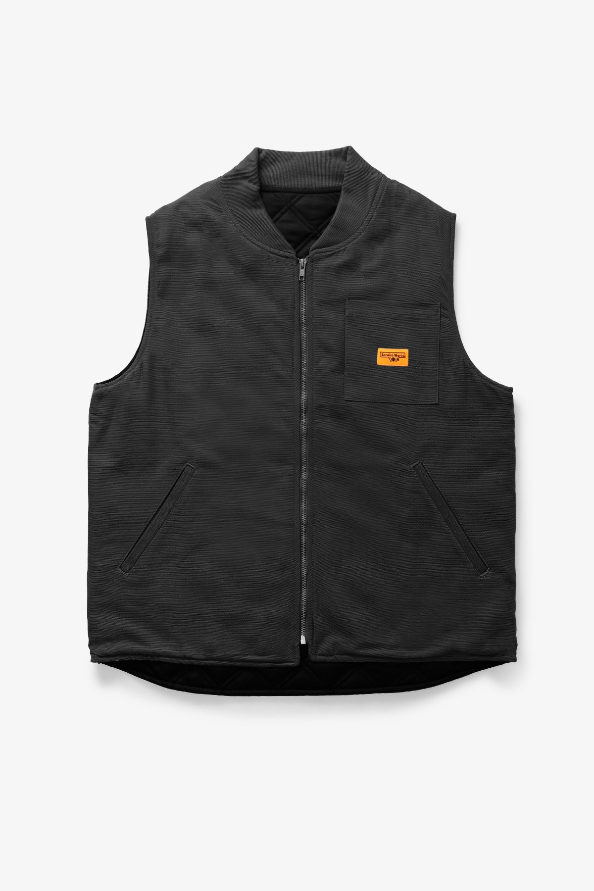 Service Works Padded Work Vest in Black